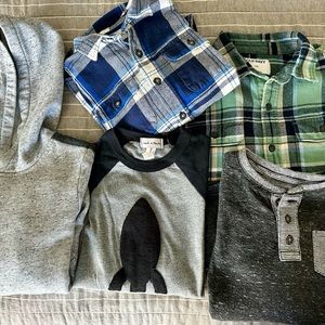 Boys mixed lot 6-8. See sizing. Good used condition. No stains or tears.